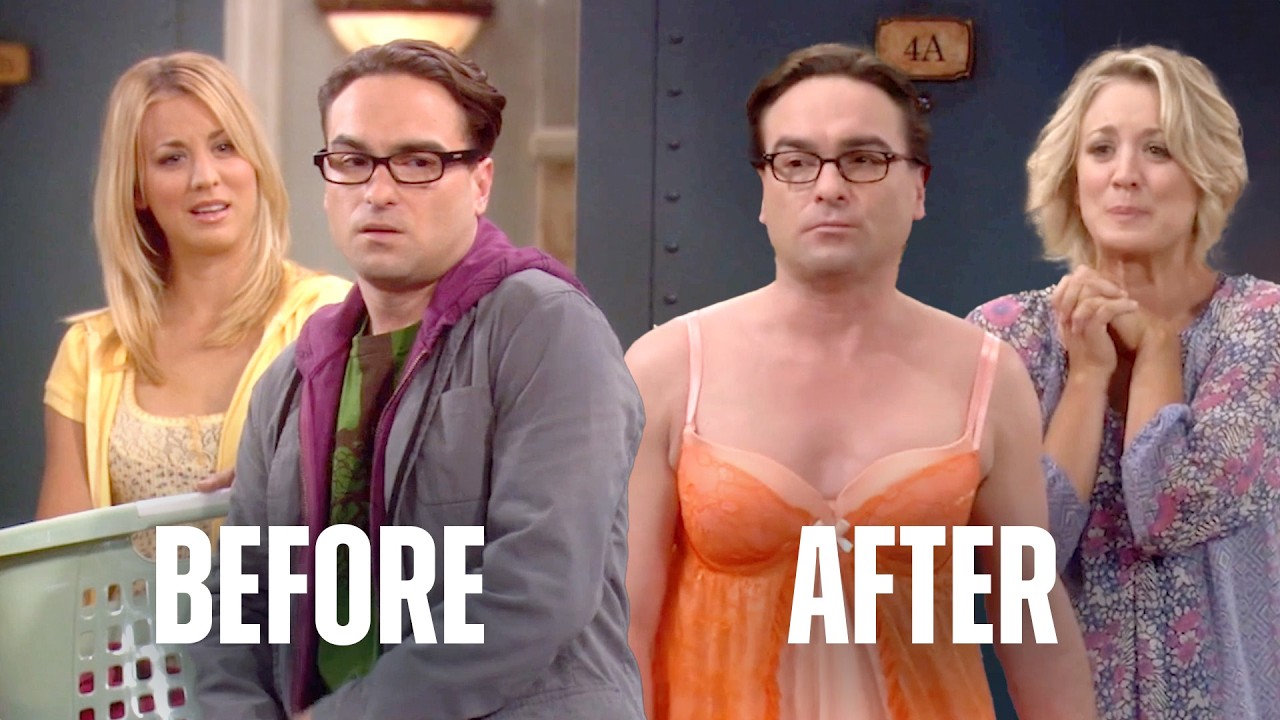 Leonard Before and After Dating Penny | The Big Bang Theory