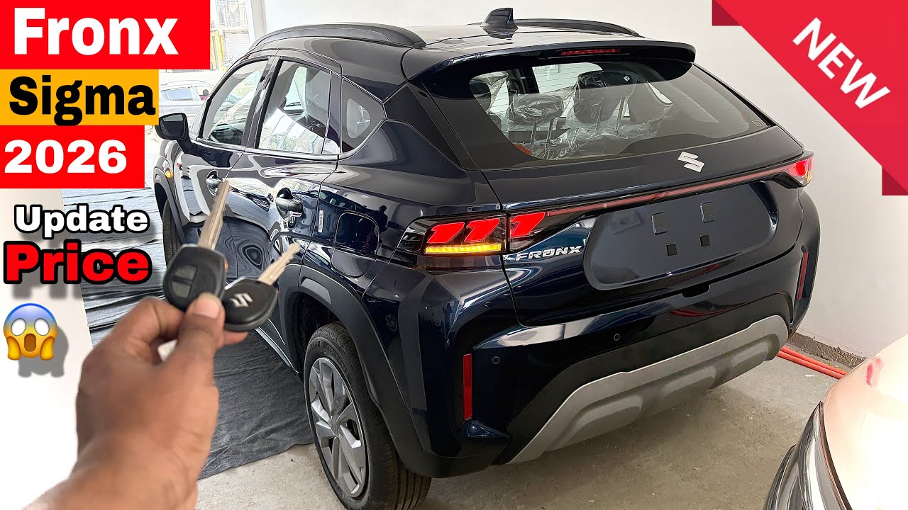 New FRONX Base Sigma Model Updated 2026 || Maruti Suzuki Fronx 2026 | Model Features Details Review 