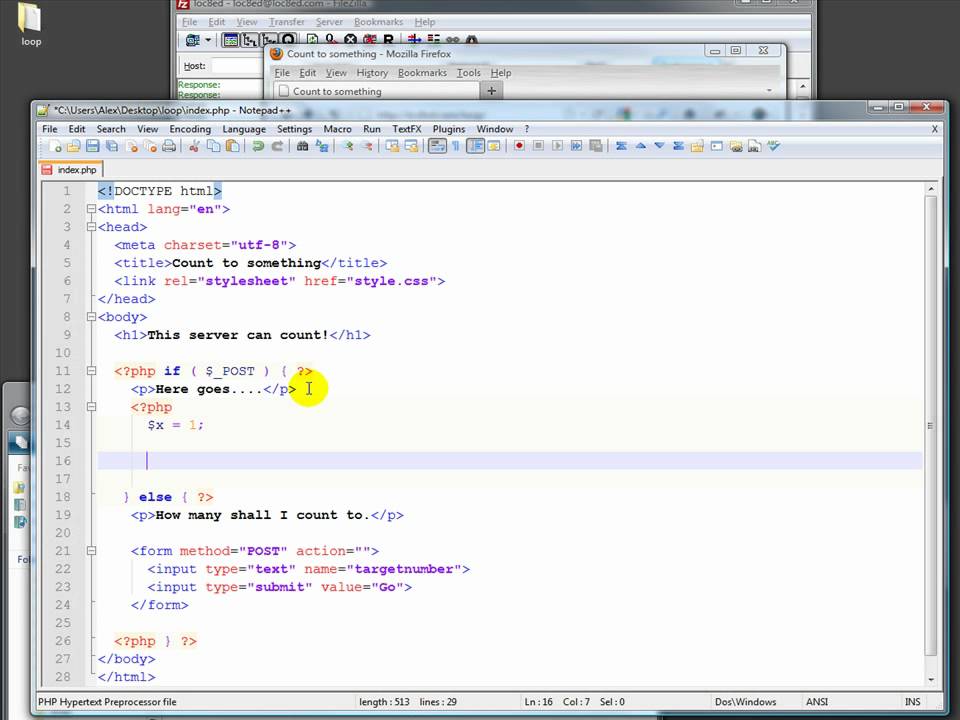 PHP While Loop