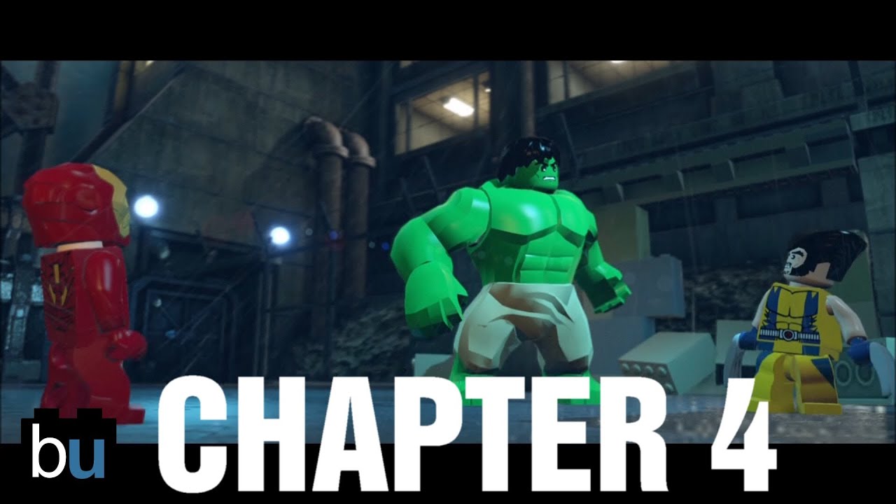 LEGO Marvel Superheroes Level 4: Rock Up at the Lock Up Gameplay/Walkthrough (Xbox One)