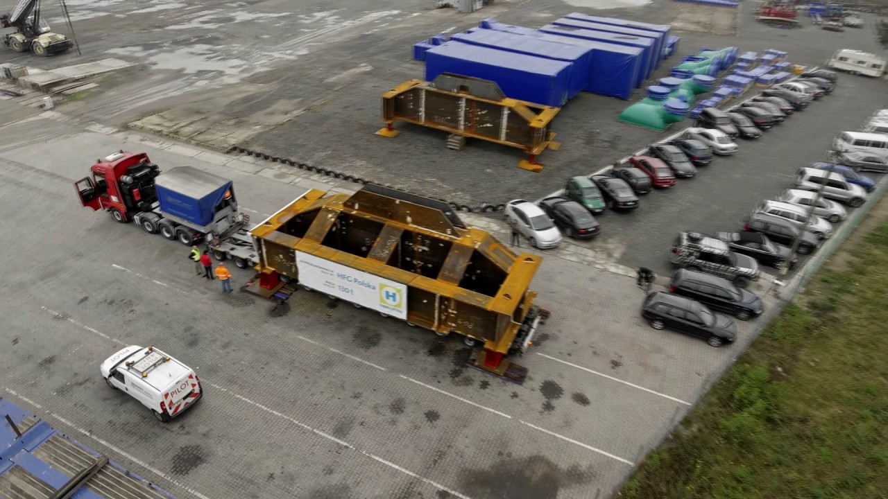 Transport rzeczny HFG - październik 2016