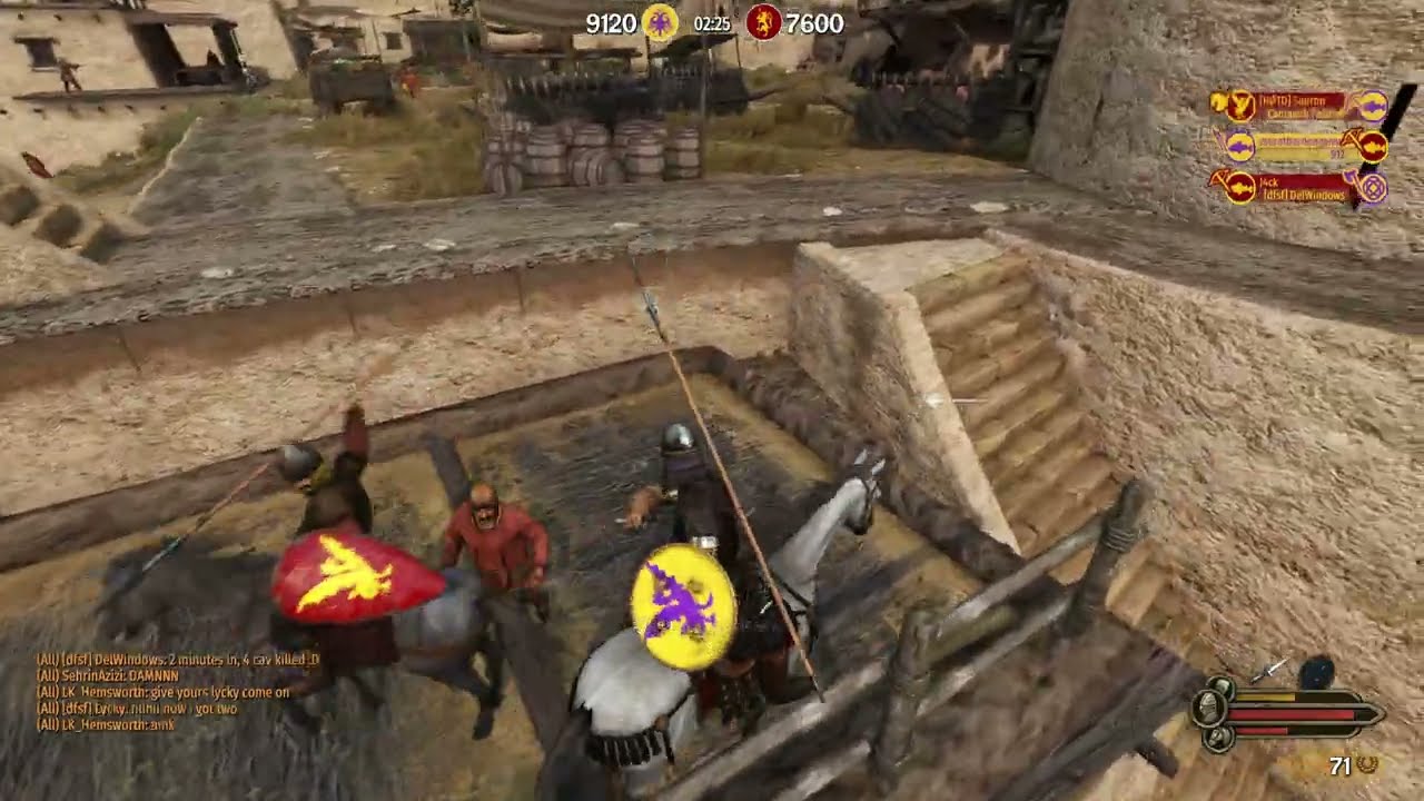 Battle 78 People Online - Empire vs Vlandia - Mount & Blade II Bannerlord Gameplay 2K