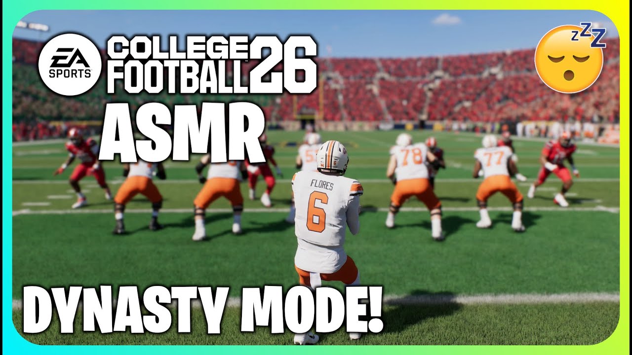 (ASMR) NCAA '26 Dynasty First Look!