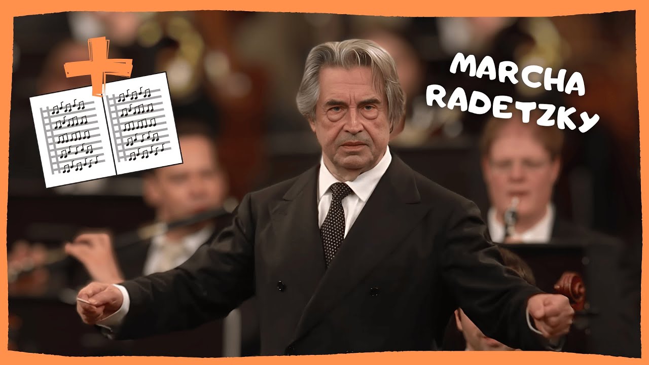 Marcha Radetzky - Concierto Año Nuevo 2025 🎻 (Análisis ARMÓNICO con PARTITURA)