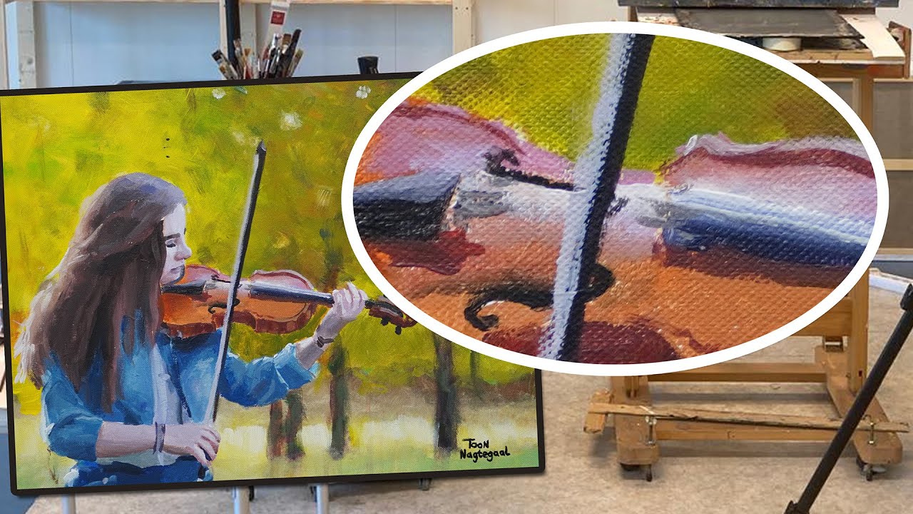 Highlights. Painting with acrylics for beginners