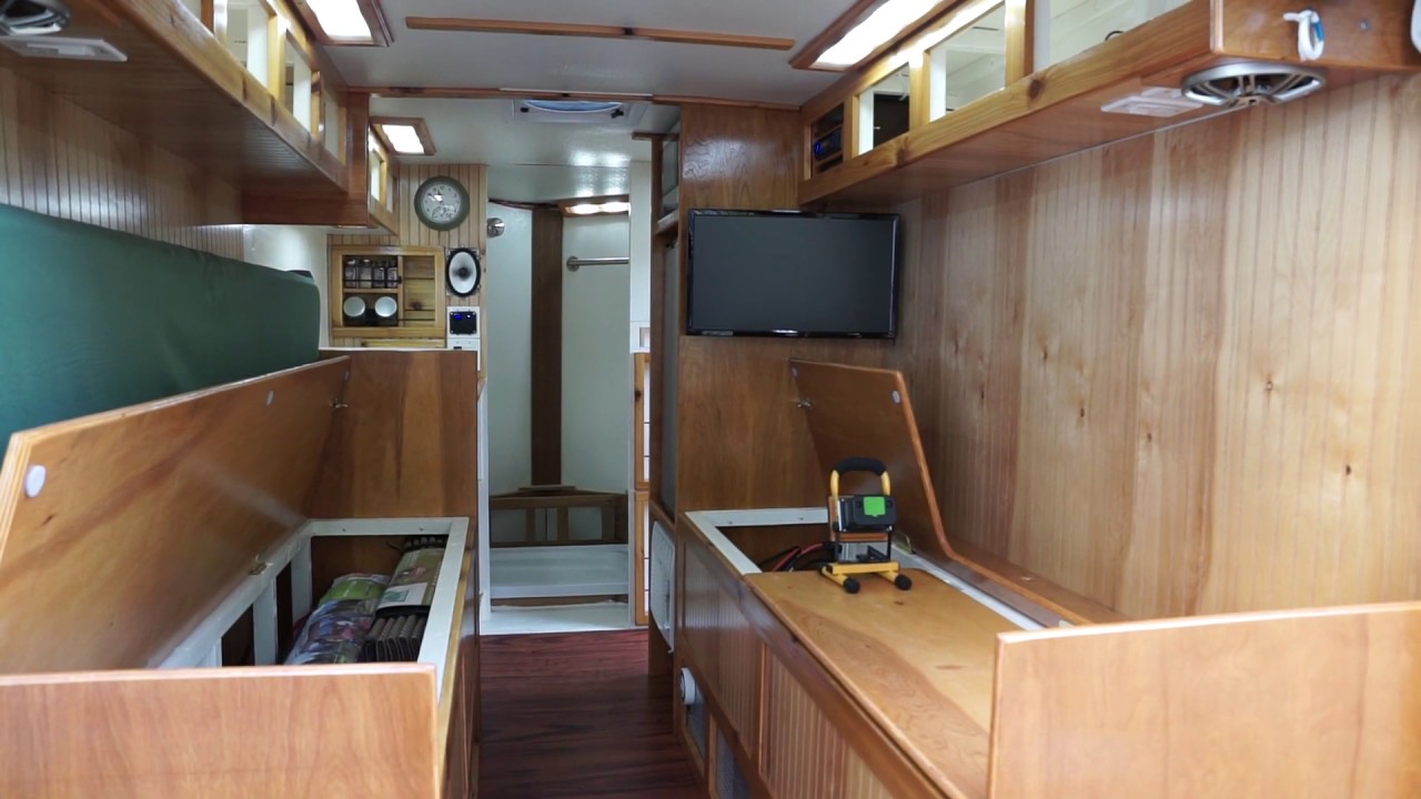 6X12 Enclosed Camper Trailer Pt2