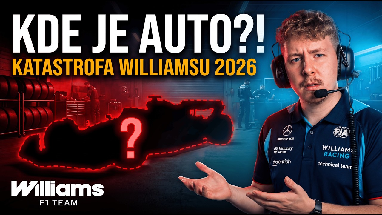 KATASTROFA WILLIAMSU 2026: Proč auto nedorazilo do Barcelony? 🚨