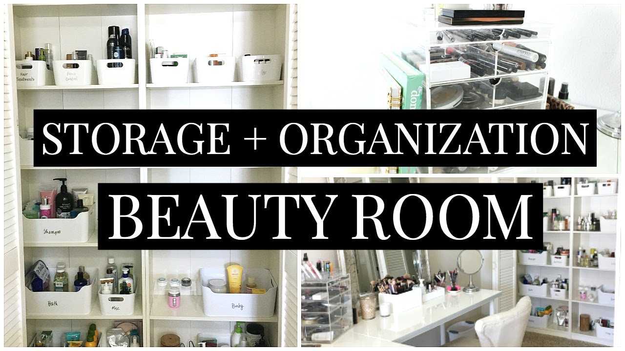 Beauty Room Storage + Organization | Kendra Atkins
