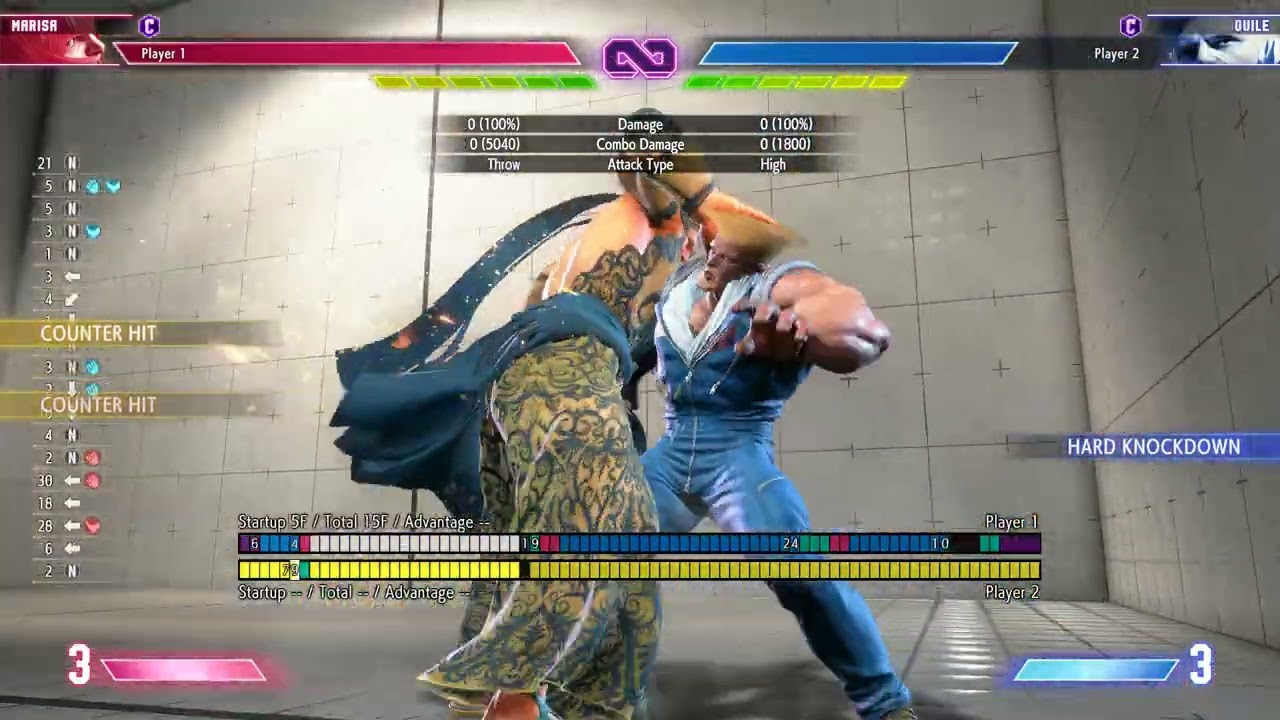 Marisa SF6 Season 2 - New Charged HK Safejump - OKI After Hard Knockdown (Enfold)