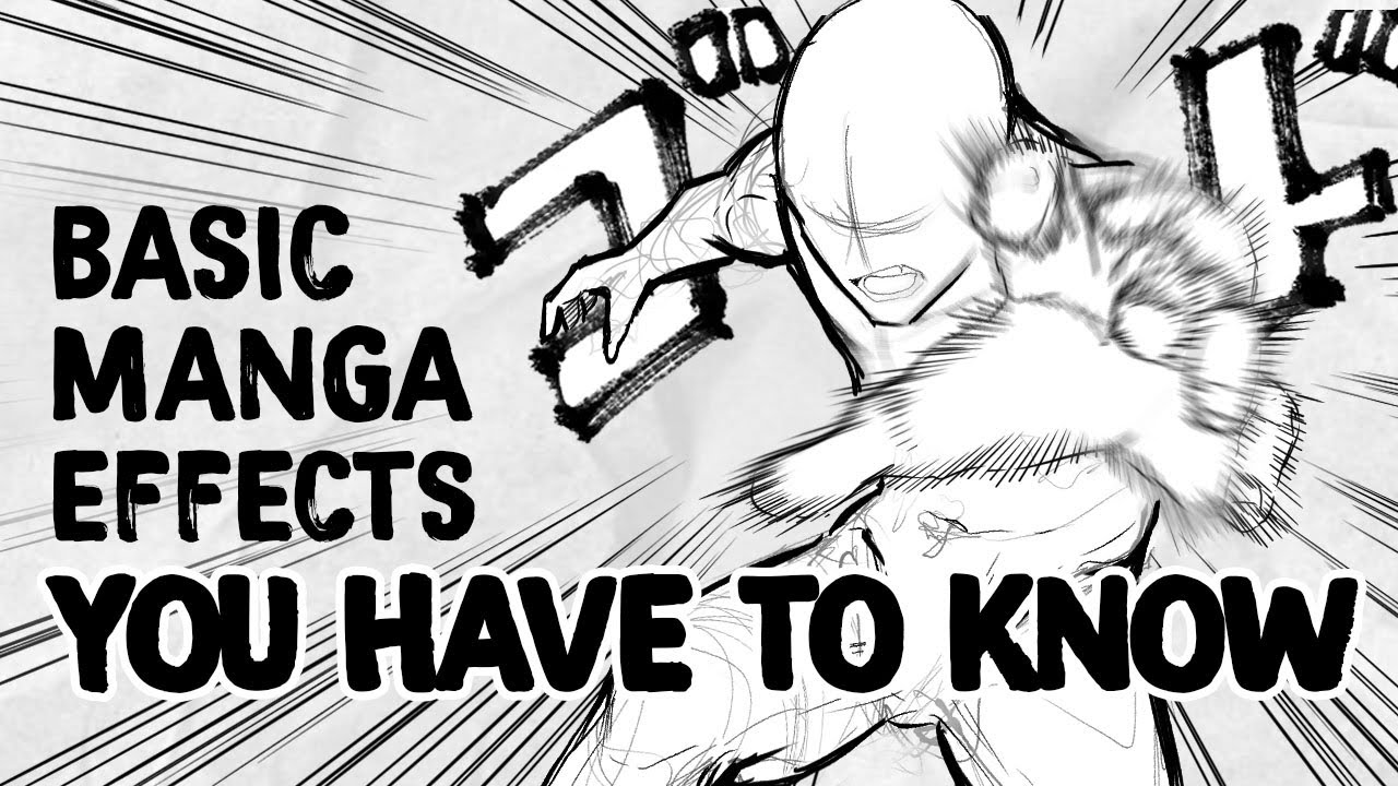 3 Manga/Comic Effects EVERYONE needs to know | Tutorial | DrawlikeaSir