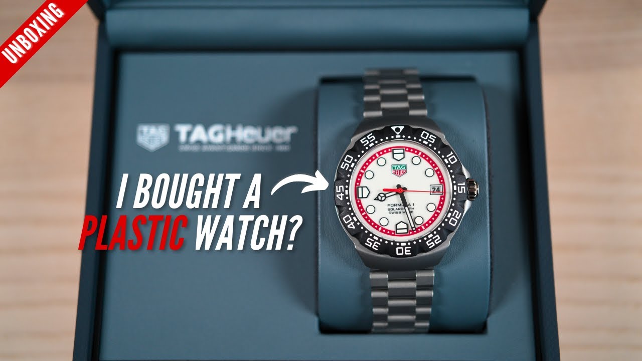 NEW Watch Acquired – Tag Heuer Formula 1 Solargraph, Unboxing & Initial Impressions