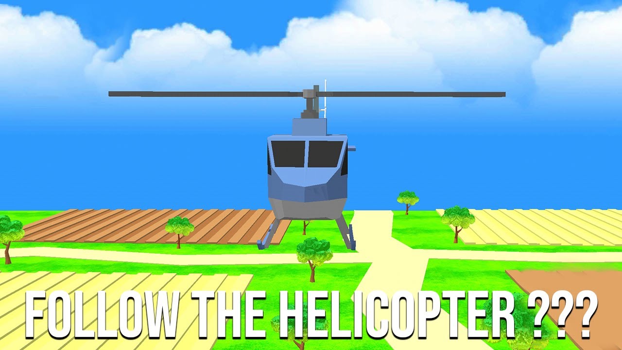 Dude Theft Wars What Will Happen If We Follow The Helicopter ??? 🤔🤔🤔