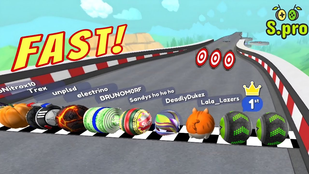 Going Balls - Speedrun Epic Race 195 ᯓ⚽︎ #goingballs #gameplay #marblesrace