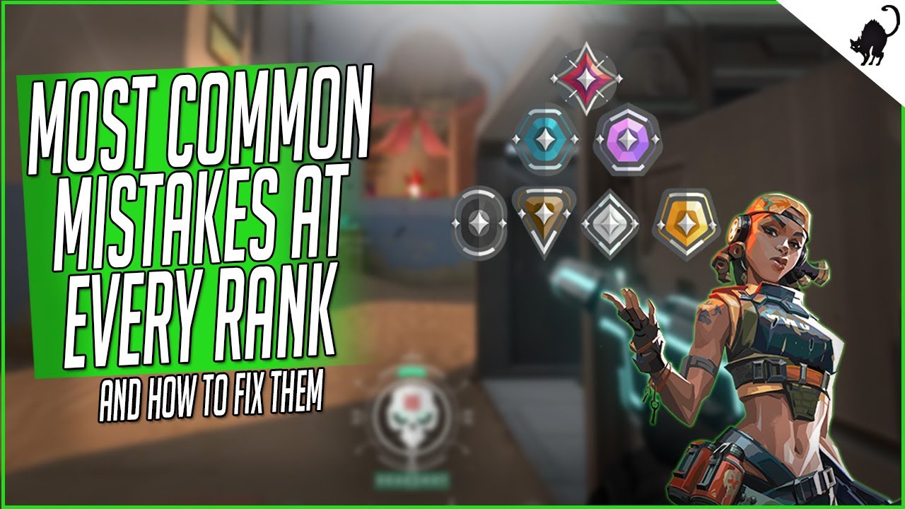 Most Common MISTAKES at EVERY Rank in VALORANT