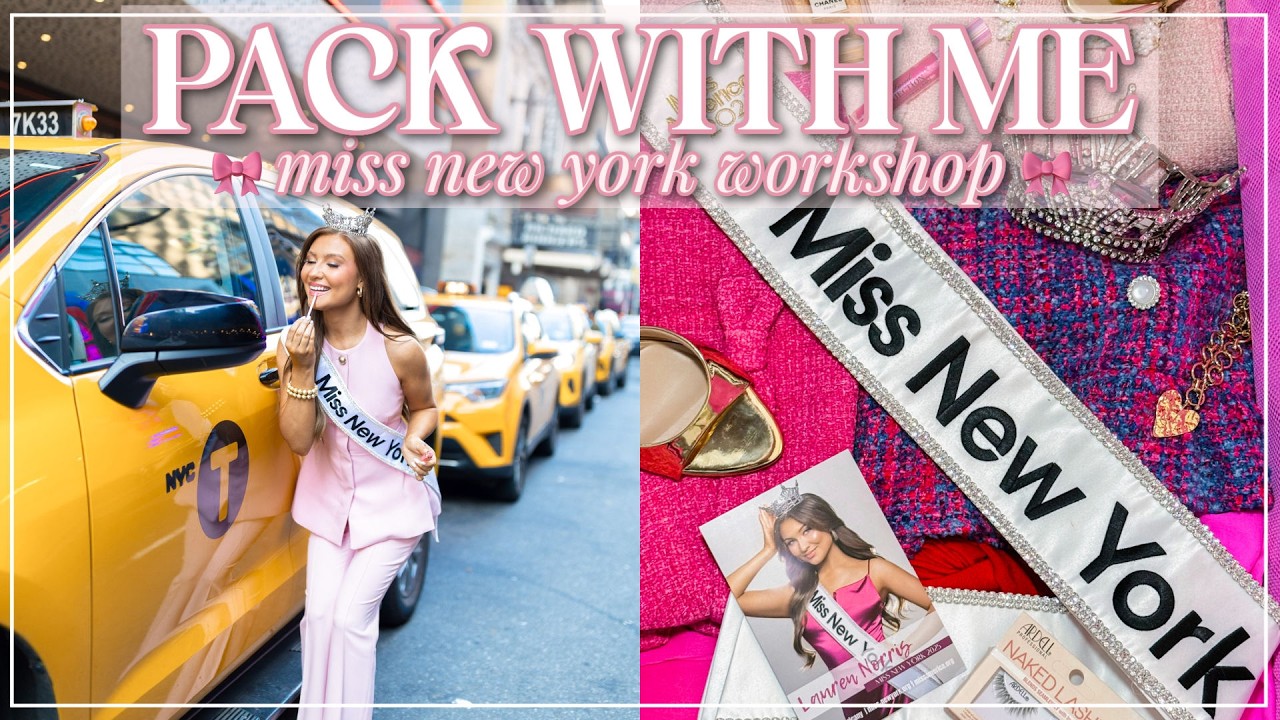 Packing for Miss New York Workshop Weekend! 👑 | Spray Tan, Try On, What I’m Bringing | Lauren Norris