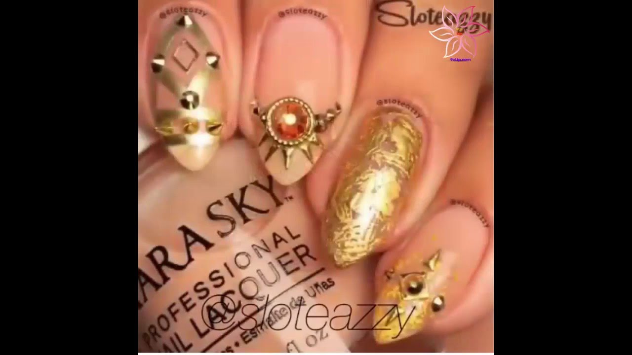 Amazing nail art designs compilation 2016 - 10 Amazing nail art design 9zlip (only on Youtube)