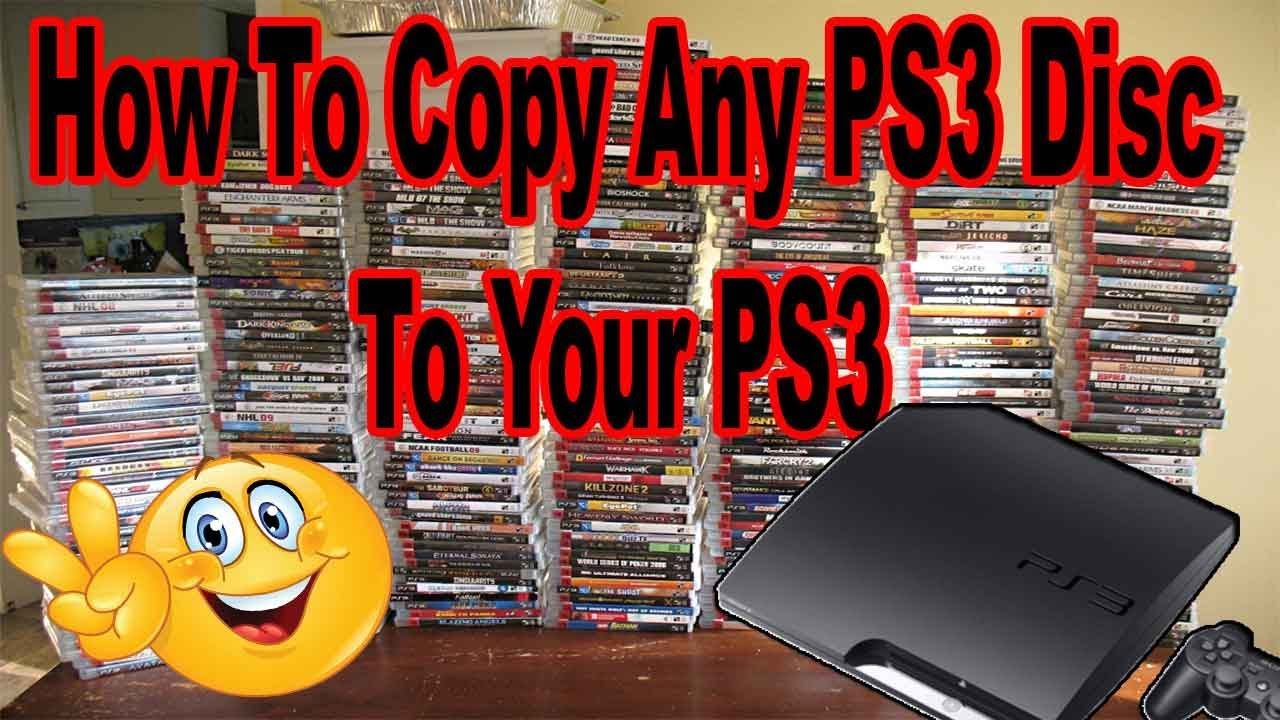 Как скопировать любой диск с игрой PS3 на PS3 с помощью Multiman