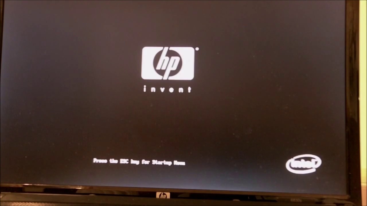 HP 6830s przywracanie systemu Windows Vista Recovery