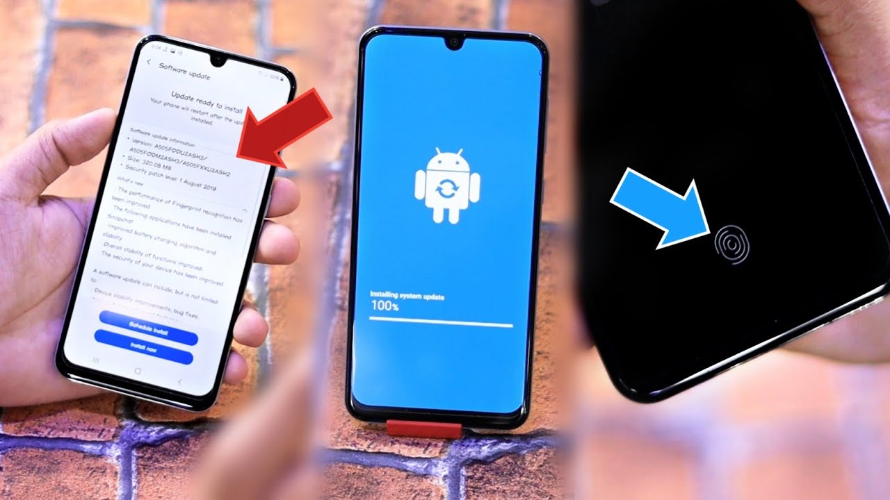 Samsung A50 August update with major improvements | Super fast fingerprint | Best update ever🔥🔥😘