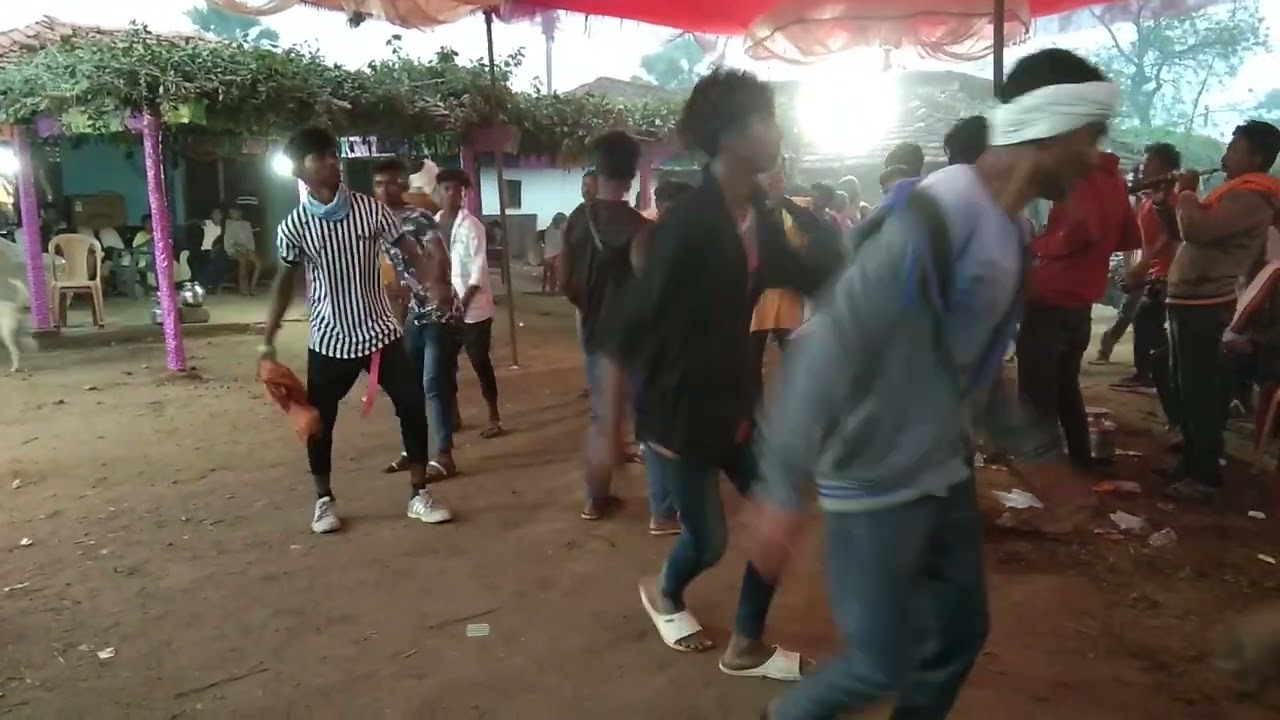 Kodigaon doll Gondi dance village  Borampalli District Gadachiroli MH