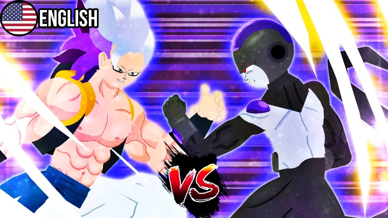 Ultra Gogeta VS Black Frieza | Goku And Vegeta VS Black Frieza Part 2 | English Dub