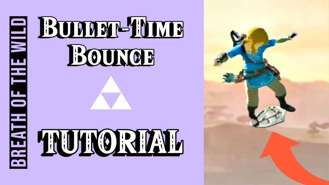 BOTW How to do the Bullet Time Bounce Glitch (BTB) in Zelda Breath of the Wild 2021