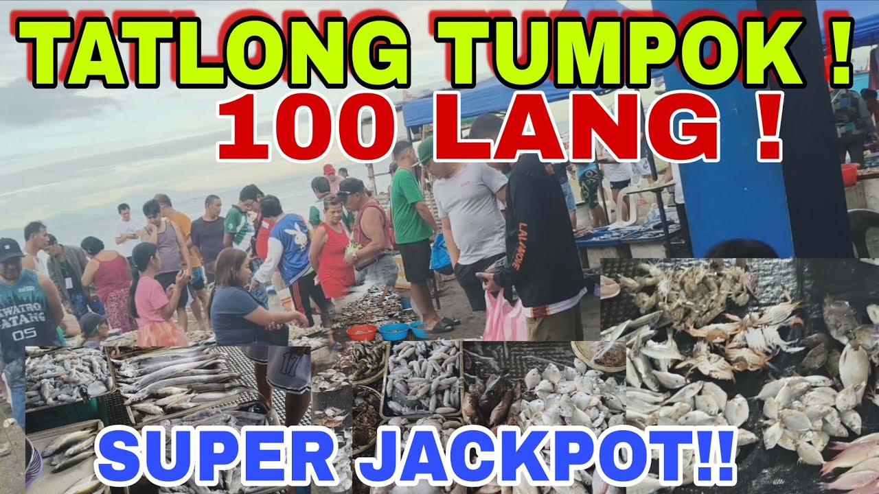 Grabe Tatlong Tumpok 100 Lang | Julugan 1 FISH terminal tanza cavite.#fypシ゚viral #seafood 
