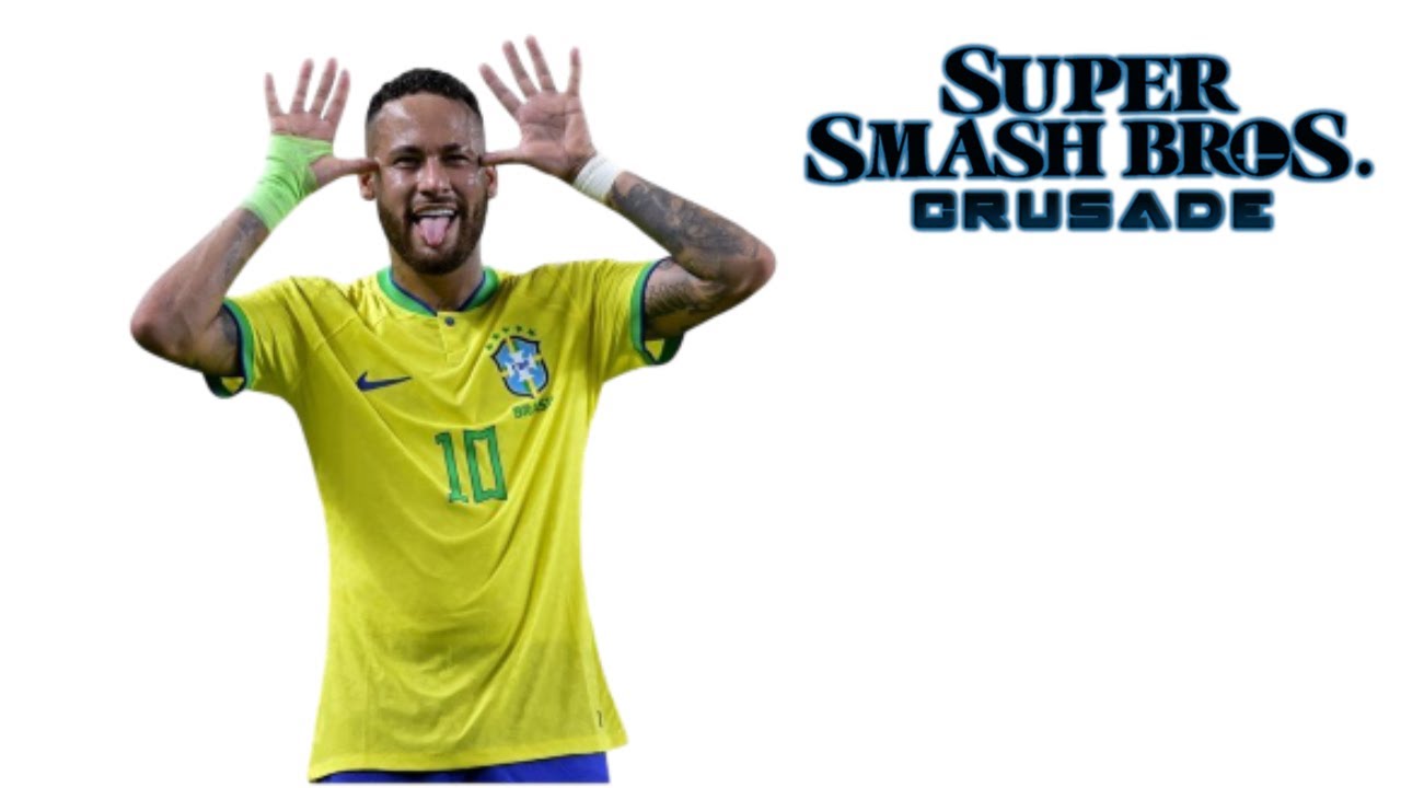 super smash bros cmc v8- modo clássico com neymar