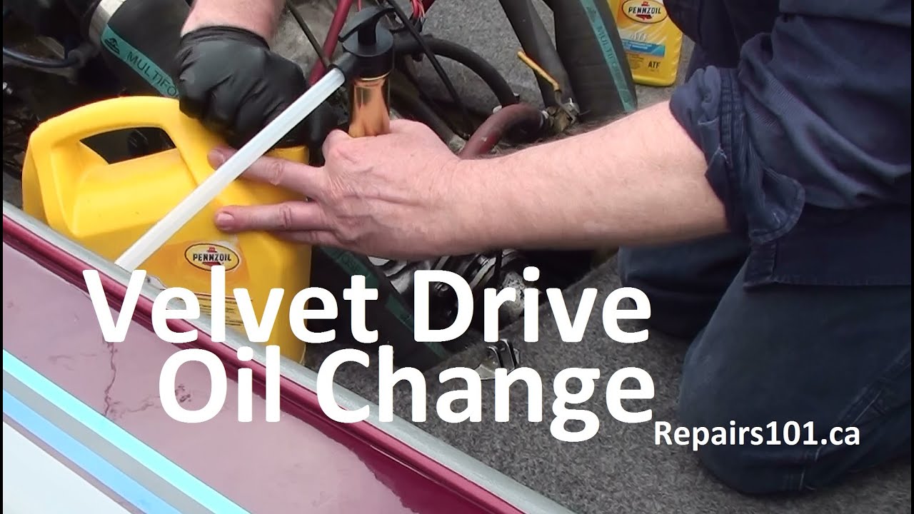 How to Change Transmission Oil in your Malibu Skier's Borg-Warner Velvet Drive Marine Gear