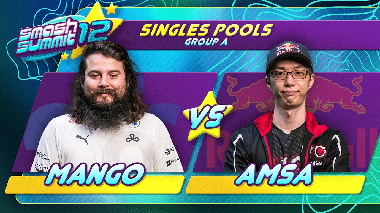 Mang0 vs aMSa - Singles Pools: Group A - Smash Summit 12 | Fox vs Yoshi