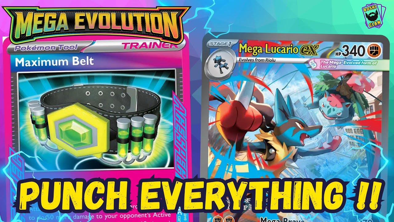 Mega Lucario EX Is Awesome! Mega Evolution Is Out! Pokemon TCG Live