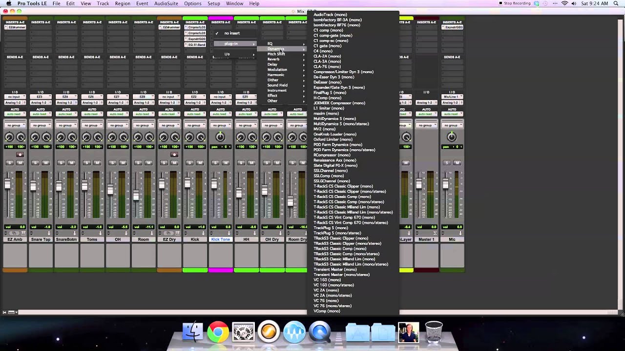 Mixing Drums with EZ Drummer