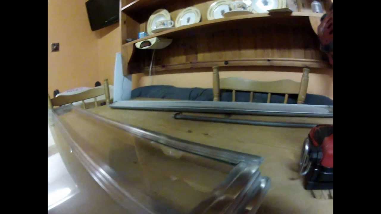 Volkswagen Westfalia jalousie louvered window recondition Part 1
