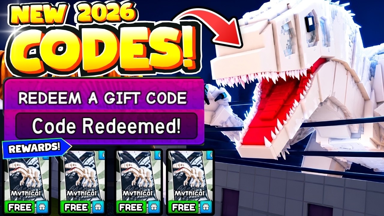 *NEW CODES* ALL WORKING *UPDATE 2* CODES MY DINO PARK IN JULY 2026! ROBLOX MY DINO PARK CODES