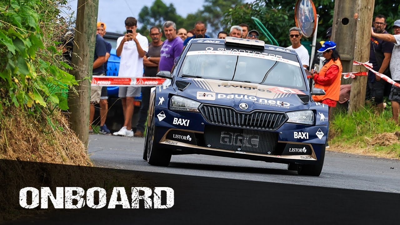 ONBOARD | Paulo Neto / Nuno Ribeiro - Skoda Fabia Rally2 evo | Rali Vinho Madeira 2023