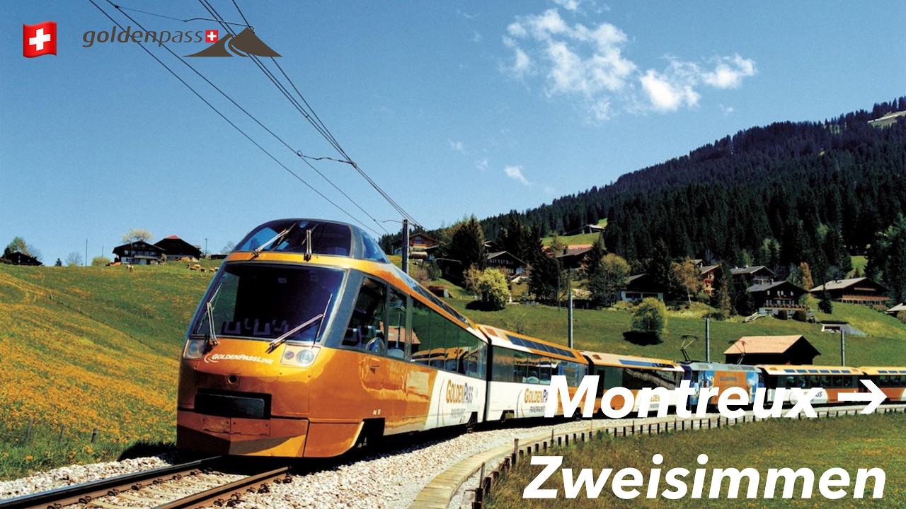 🇨🇭 The GoldenPass Panoramic – A journey through Switzerland's beauty | Montreux to Zweisimmen