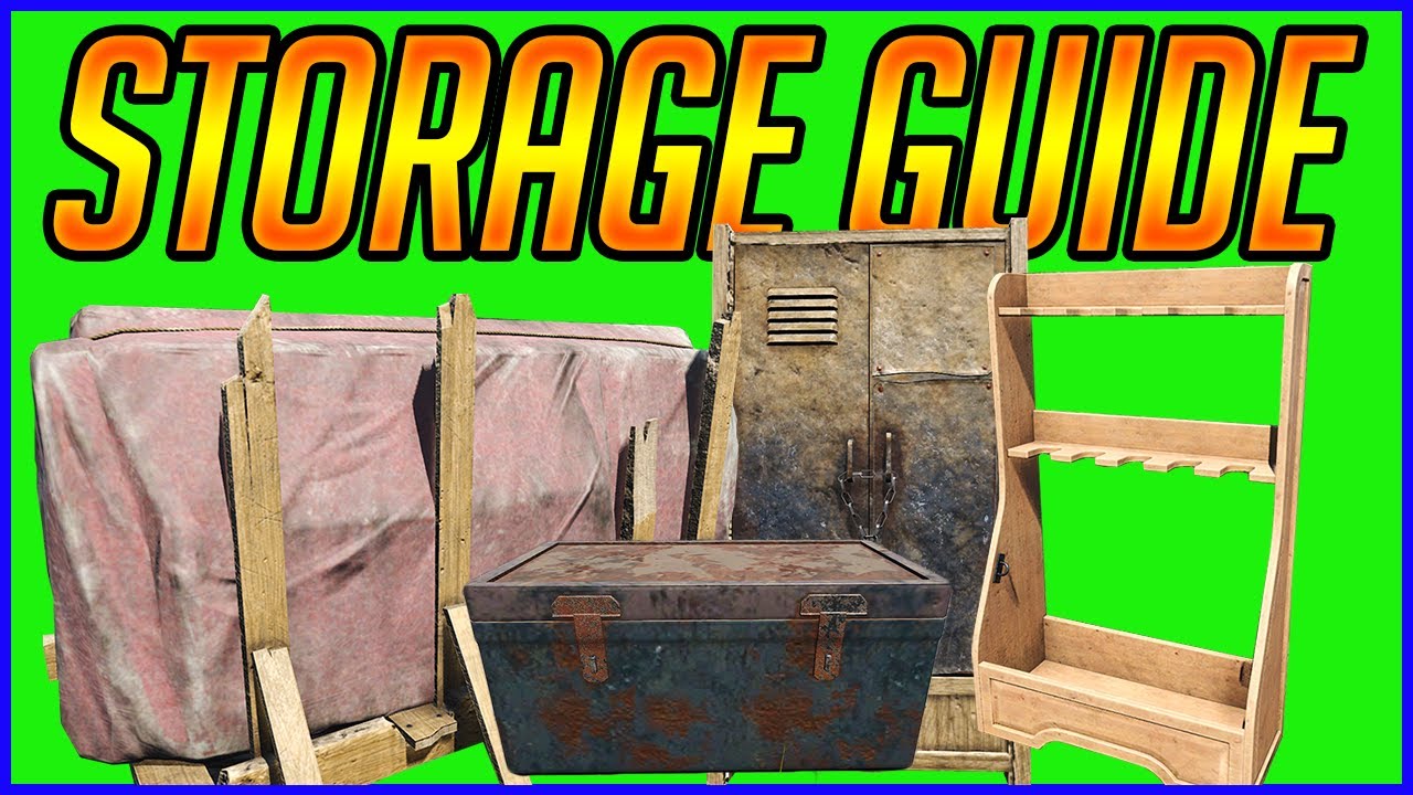 SCUM Storage Guide | SCUM Guide 2022