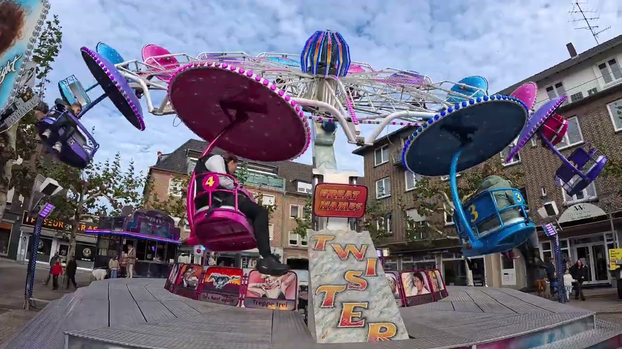 Twister &ndash; Deinert (Offride) Bocholt Bocholter Kirmes 2025 4K