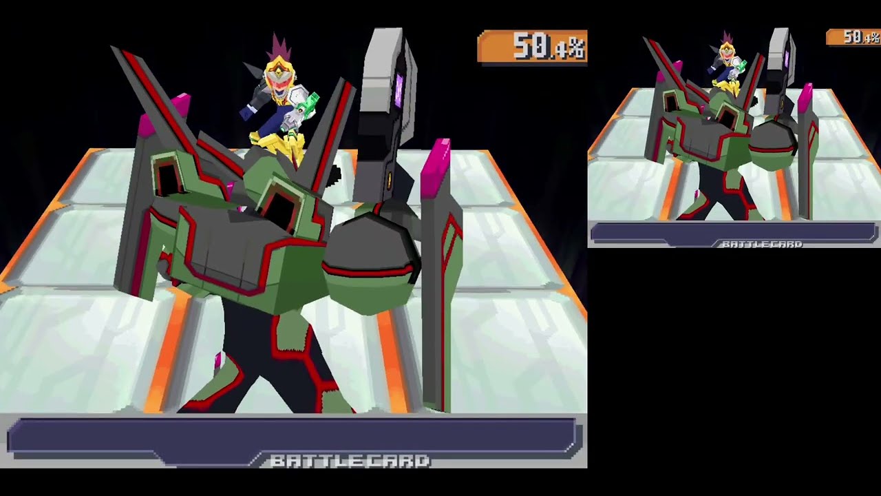 NDS - Shooting Star Rockman 3: Black Ace (Acid Ace BB) [Gemini Noise + BA] (S Rank + No Damage)