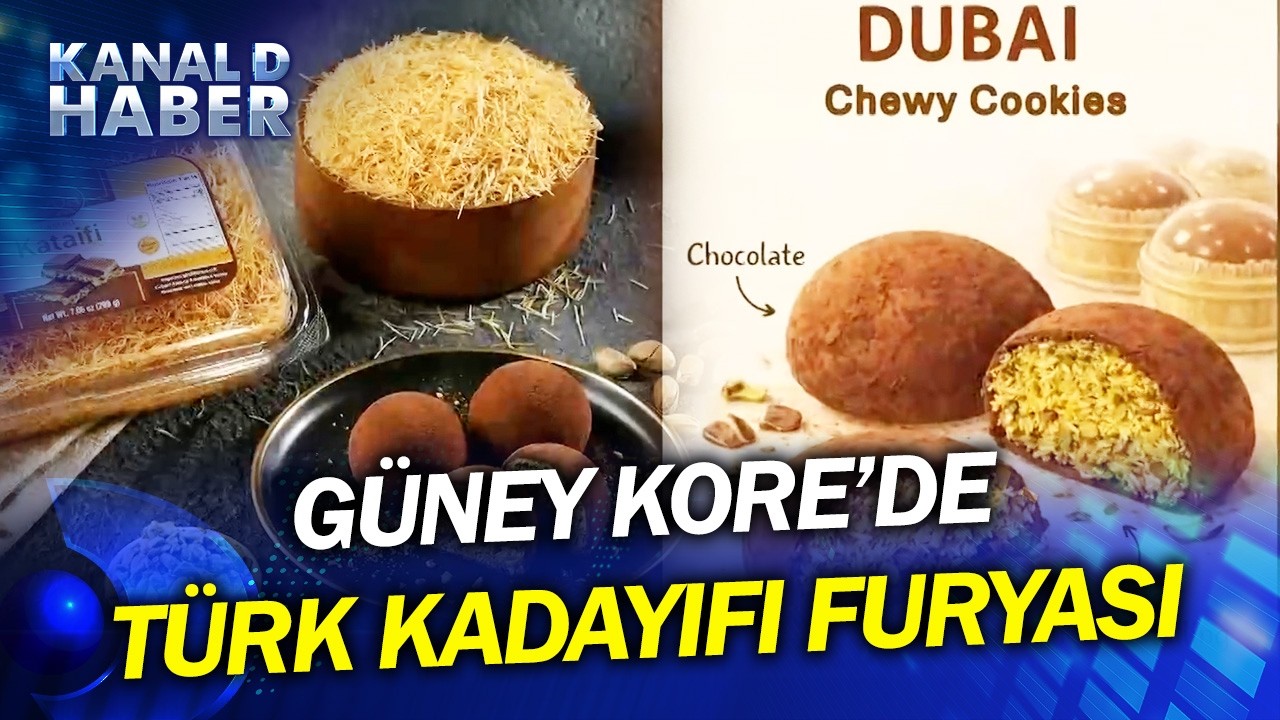 Güney Kore'ye Kadayıf Yetiştiremiyoruz! Dubai Çikolatasından Sonra Kore Keki