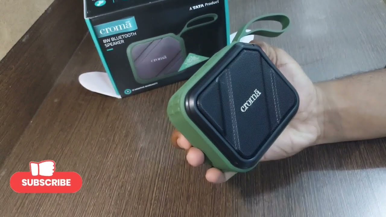 Best Croma 8W Bluetooth wireless speaker. A TaTa product. #tata #croma #tataneu #2023 #youtube