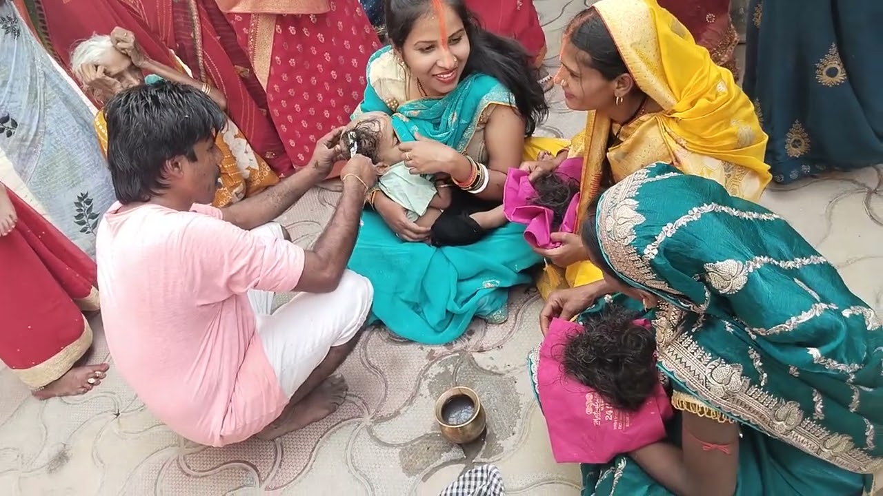  Bihari mundan samaroh # vinita kumari vlogs # tarending    😀 mere bete ki mundan  aap 🙏🙏