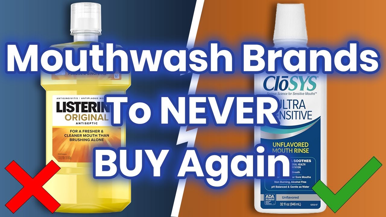 8 Mouthwash Brands To NEVER BUY Again! (And The 2 That Are Safe!)