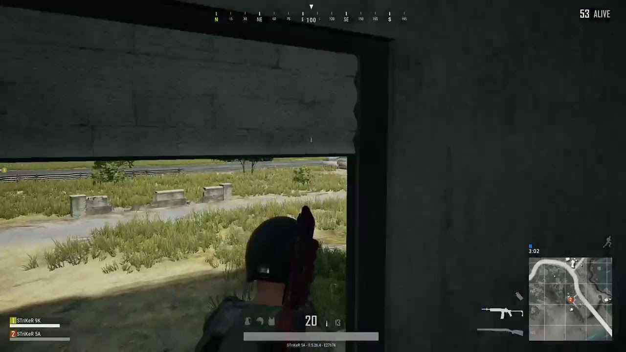 Clips of the game PUBG on the machine XBOX ONE 4