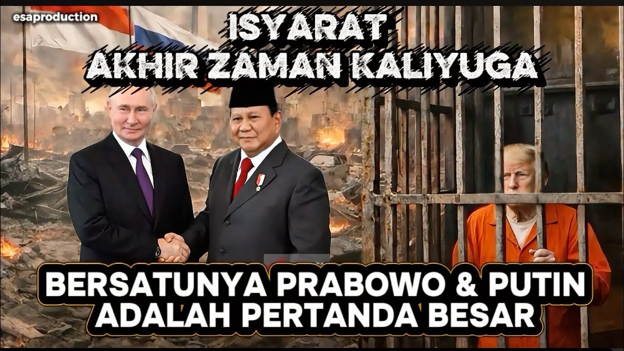 ISYARAT AKHIR ZAMAN KALIYUGA !! Bersatunya PRABOWO & PUTIN adalah PERTANDA BESAR
