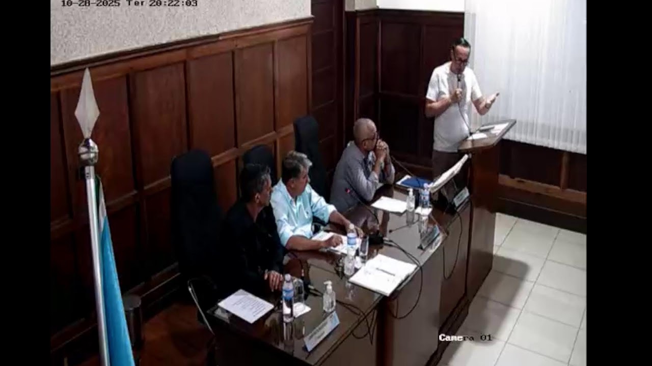 Sessão Ordinária de 28/10/2025 da Câmara Municipal de Tupi Paulista