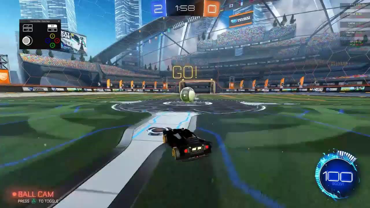Rocket League on PC!!! Ground Pinching