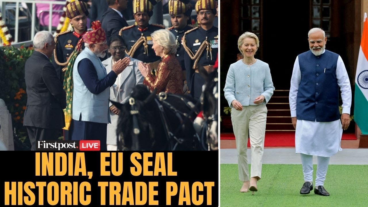 India EU Summit LIVE: PM Modi, EU Chiefs Give Statements After Signing Trade Deal | India EU Deal