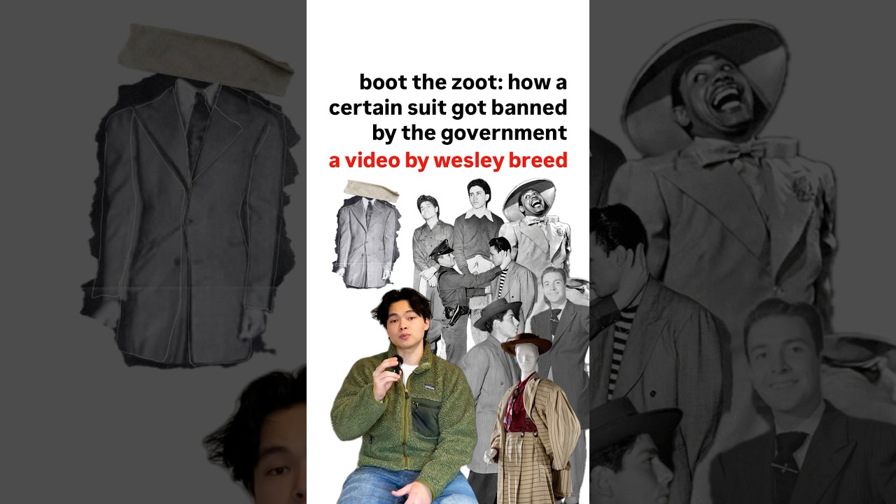 LACMA paid $78,000 for their Zoot Suit 😳| #fashion #zootsuit #fashionhistory #vintagefashion