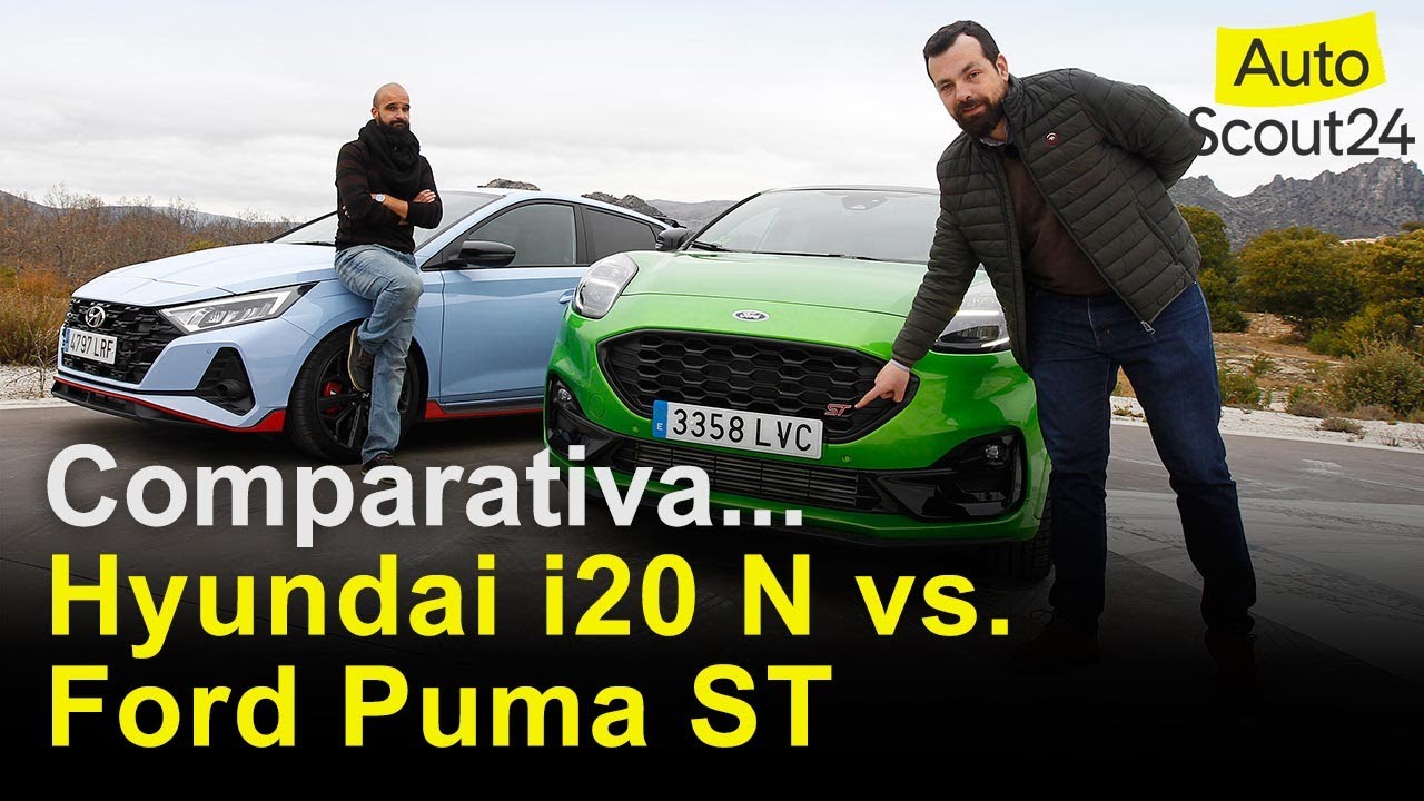 Hyundai i20 N vs. Ford Puma ST | Comparativa / Prueba / Review en español | #AutoScout24